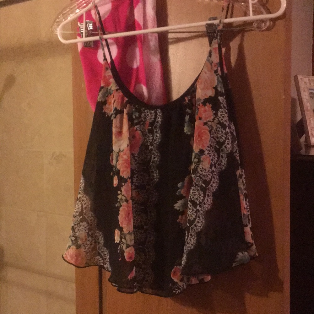 Size small crop blouse
